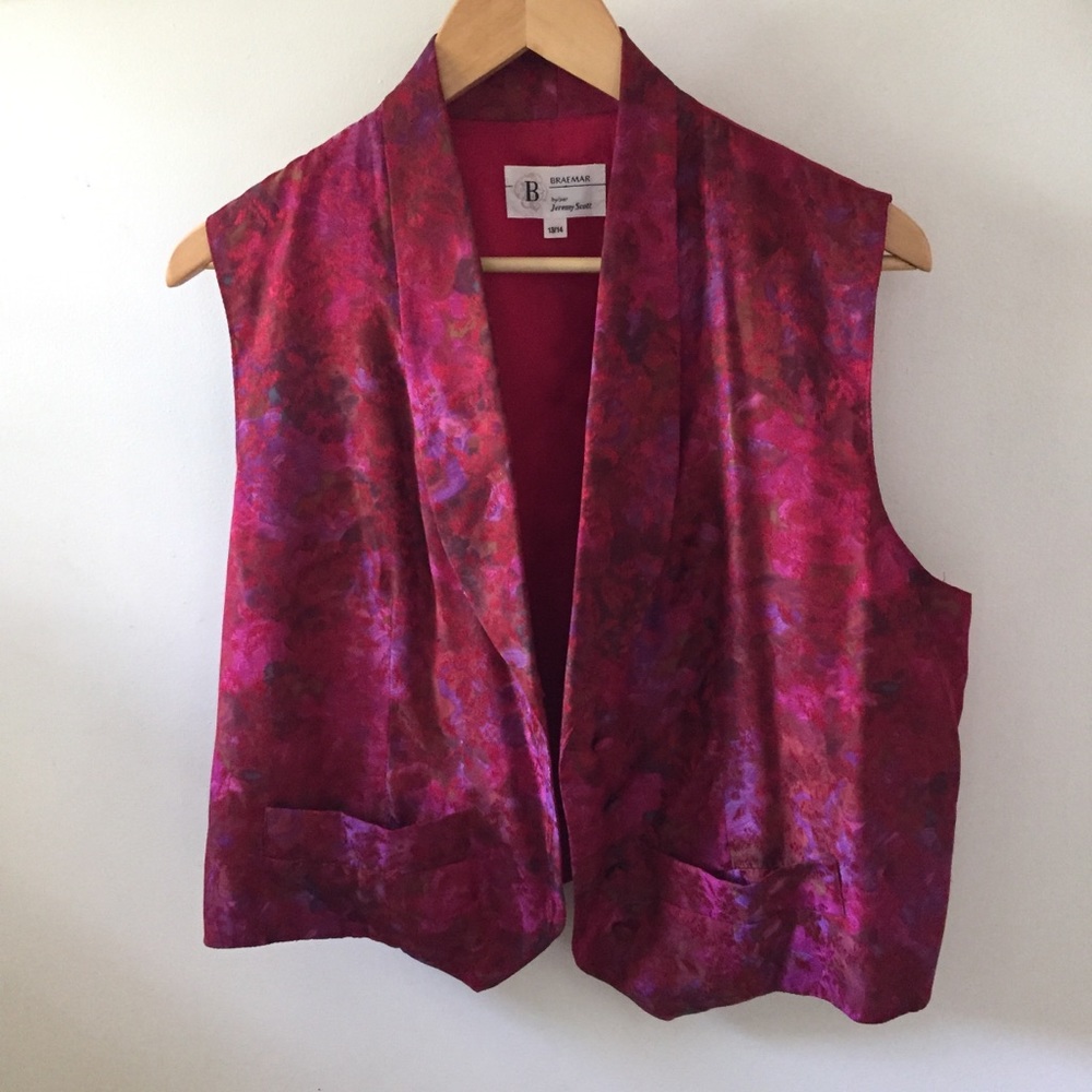 Vintage Jeremy Scott for Braemar vest